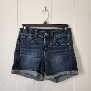 American eagle midi shorts